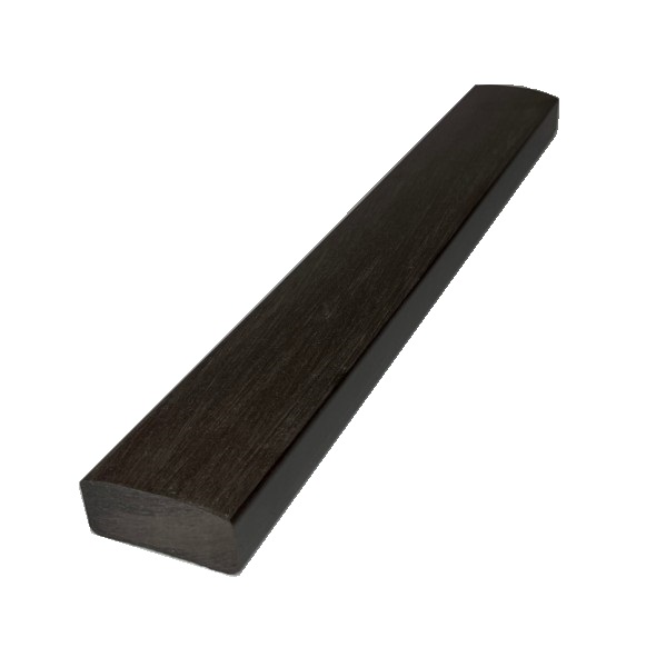 Лавочный брус Экодекинг Некст полнотелый брашированный 70х35х3000 Венге