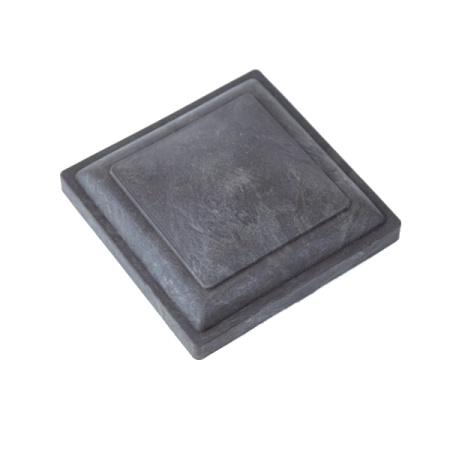 Крышка столба заборного Экодекинг Техно 100х100 Графит