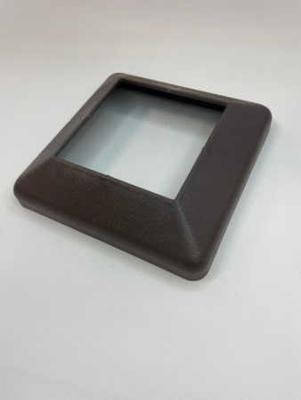 Юбка столба заборного Экодекинг Техно 120х120 Шоколад