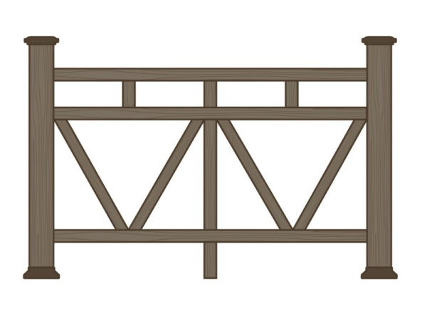 Ограждение из ДПК Ecodecking Вектор