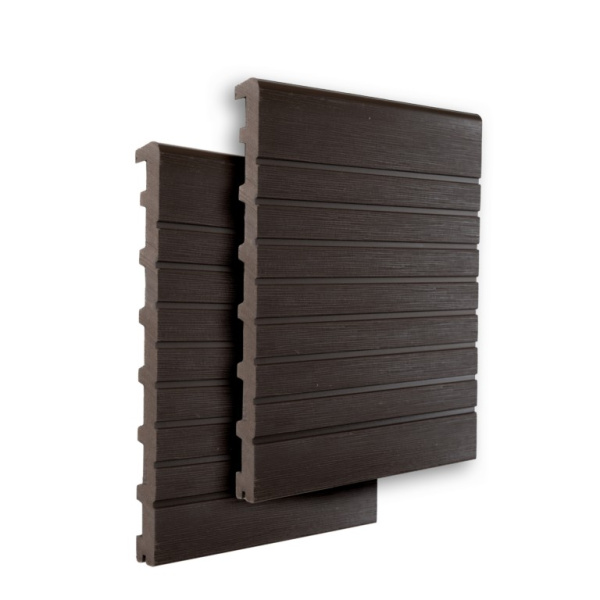 Ступень Экодекинг Топ полнотелая 320х24x3000 Венге