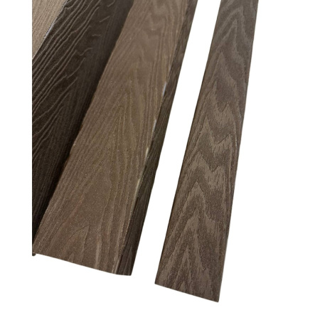 Поручень ограждений Экодекинг Техно 3D 90x45х3000 Шоколад